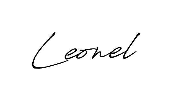 Make a beautiful signature design for name Leonel. With this signature (Antro_Vectra_Bolder) style, you can create a handwritten signature for free. Leonel signature style 7 images and pictures png