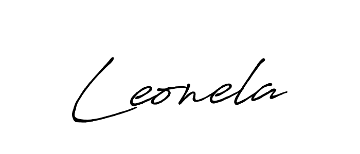 Make a short Leonela signature style. Manage your documents anywhere anytime using Antro_Vectra_Bolder. Create and add eSignatures, submit forms, share and send files easily. Leonela signature style 7 images and pictures png