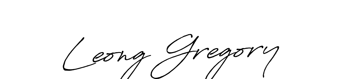 Here are the top 10 professional signature styles for the name Leong Gregory. These are the best autograph styles you can use for your name. Leong Gregory signature style 7 images and pictures png