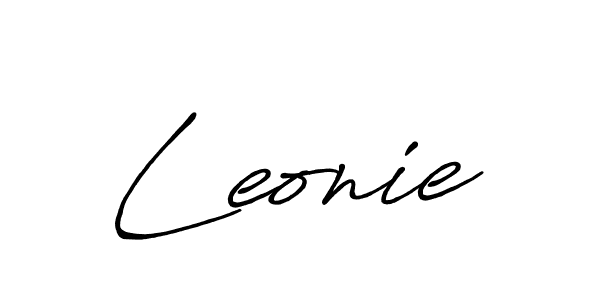 See photos of Leonie official signature by Spectra . Check more albums & portfolios. Read reviews & check more about Antro_Vectra_Bolder font. Leonie signature style 7 images and pictures png