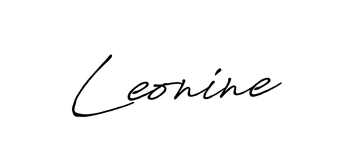 Similarly Antro_Vectra_Bolder is the best handwritten signature design. Signature creator online .You can use it as an online autograph creator for name Leonine. Leonine signature style 7 images and pictures png