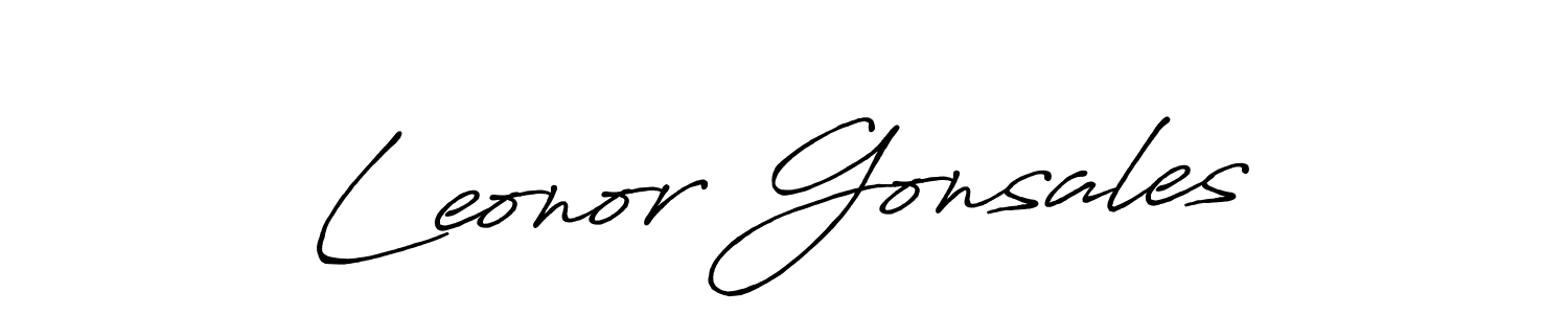 Similarly Antro_Vectra_Bolder is the best handwritten signature design. Signature creator online .You can use it as an online autograph creator for name Leonor Gonsales. Leonor Gonsales signature style 7 images and pictures png