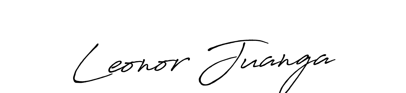 Once you've used our free online signature maker to create your best signature Antro_Vectra_Bolder style, it's time to enjoy all of the benefits that Leonor Juanga name signing documents. Leonor Juanga signature style 7 images and pictures png