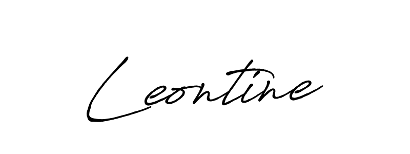 How to Draw Leontine signature style? Antro_Vectra_Bolder is a latest design signature styles for name Leontine. Leontine signature style 7 images and pictures png