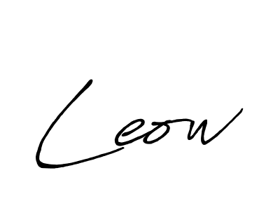 Once you've used our free online signature maker to create your best signature Antro_Vectra_Bolder style, it's time to enjoy all of the benefits that Leow name signing documents. Leow signature style 7 images and pictures png
