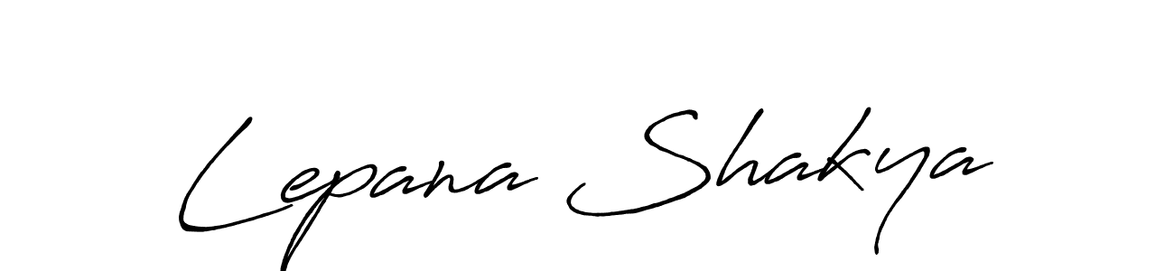 Also we have Lepana Shakya name is the best signature style. Create professional handwritten signature collection using Antro_Vectra_Bolder autograph style. Lepana Shakya signature style 7 images and pictures png