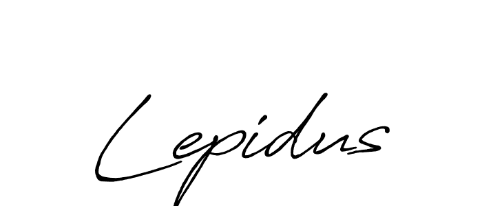 Once you've used our free online signature maker to create your best signature Antro_Vectra_Bolder style, it's time to enjoy all of the benefits that Lepidus name signing documents. Lepidus signature style 7 images and pictures png