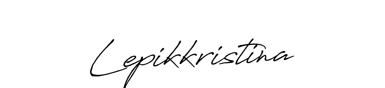 Once you've used our free online signature maker to create your best signature Antro_Vectra_Bolder style, it's time to enjoy all of the benefits that Lepikkristina name signing documents. Lepikkristina signature style 7 images and pictures png