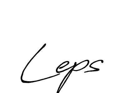 Design your own signature with our free online signature maker. With this signature software, you can create a handwritten (Antro_Vectra_Bolder) signature for name Leps. Leps signature style 7 images and pictures png