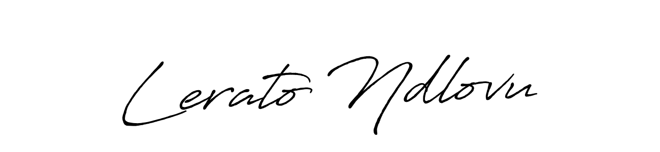 How to make Lerato Ndlovu signature? Antro_Vectra_Bolder is a professional autograph style. Create handwritten signature for Lerato Ndlovu name. Lerato Ndlovu signature style 7 images and pictures png