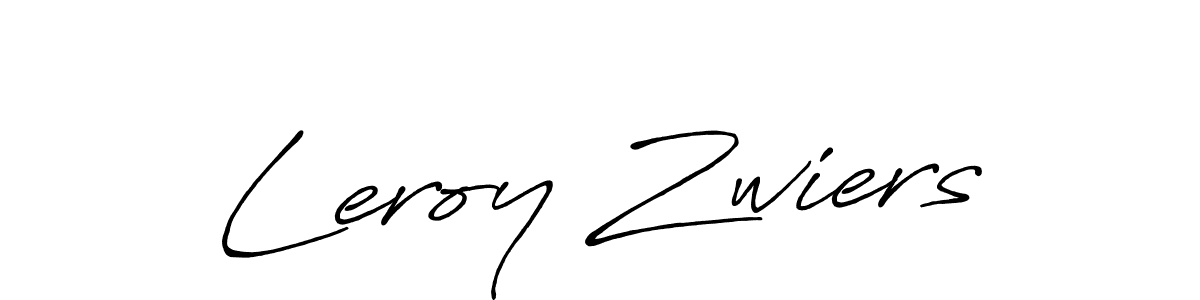 Create a beautiful signature design for name Leroy Zwiers. With this signature (Antro_Vectra_Bolder) fonts, you can make a handwritten signature for free. Leroy Zwiers signature style 7 images and pictures png