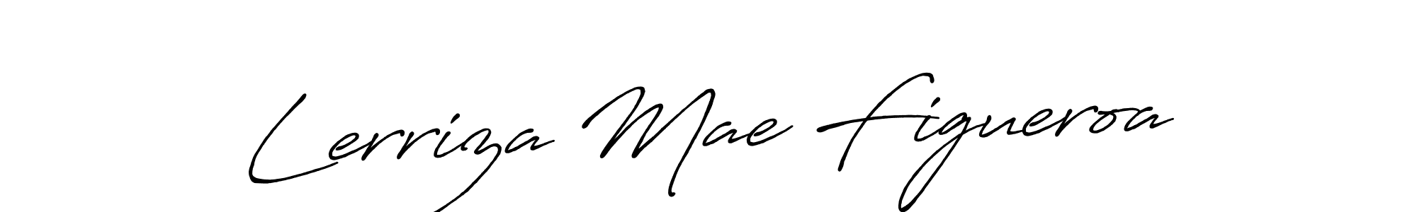 Make a short Lerriza Mae Figueroa signature style. Manage your documents anywhere anytime using Antro_Vectra_Bolder. Create and add eSignatures, submit forms, share and send files easily. Lerriza Mae Figueroa signature style 7 images and pictures png