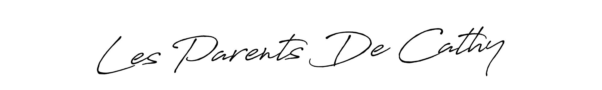 Les Parents De Cathy stylish signature style. Best Handwritten Sign (Antro_Vectra_Bolder) for my name. Handwritten Signature Collection Ideas for my name Les Parents De Cathy. Les Parents De Cathy signature style 7 images and pictures png