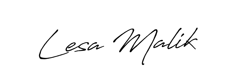 How to make Lesa Malik signature? Antro_Vectra_Bolder is a professional autograph style. Create handwritten signature for Lesa Malik name. Lesa Malik signature style 7 images and pictures png