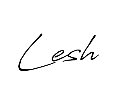 You should practise on your own different ways (Antro_Vectra_Bolder) to write your name (Lesh) in signature. don't let someone else do it for you. Lesh signature style 7 images and pictures png