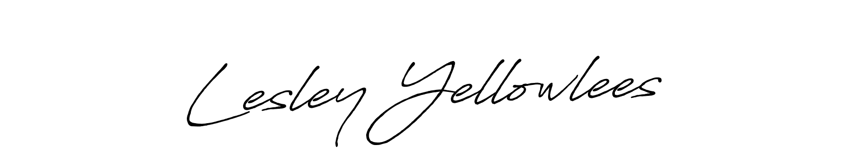 The best way (Antro_Vectra_Bolder) to make a short signature is to pick only two or three words in your name. The name Lesley Yellowlees include a total of six letters. For converting this name. Lesley Yellowlees signature style 7 images and pictures png