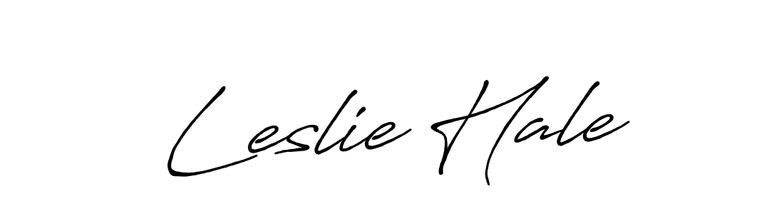 Use a signature maker to create a handwritten signature online. With this signature software, you can design (Antro_Vectra_Bolder) your own signature for name Leslie Hale. Leslie Hale signature style 7 images and pictures png