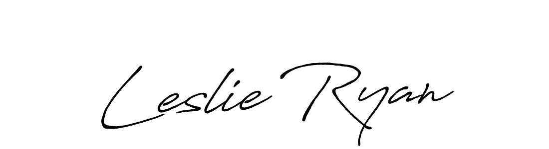 Best and Professional Signature Style for Leslie Ryan. Antro_Vectra_Bolder Best Signature Style Collection. Leslie Ryan signature style 7 images and pictures png