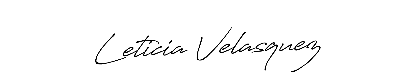 It looks lik you need a new signature style for name Leticia Velasquez. Design unique handwritten (Antro_Vectra_Bolder) signature with our free signature maker in just a few clicks. Leticia Velasquez signature style 7 images and pictures png