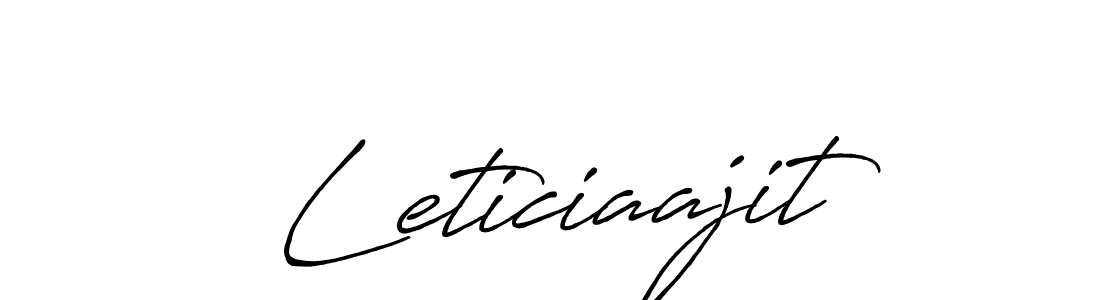 Antro_Vectra_Bolder is a professional signature style that is perfect for those who want to add a touch of class to their signature. It is also a great choice for those who want to make their signature more unique. Get Leticiaajit name to fancy signature for free. Leticiaajit signature style 7 images and pictures png