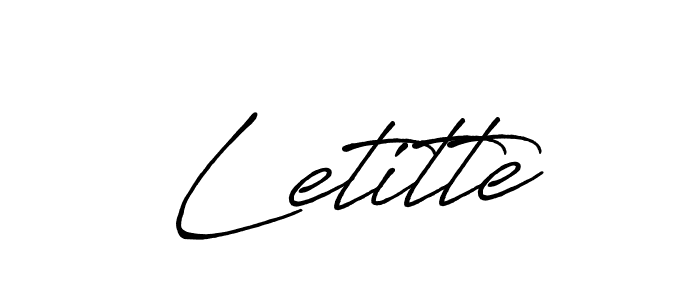 Antro_Vectra_Bolder is a professional signature style that is perfect for those who want to add a touch of class to their signature. It is also a great choice for those who want to make their signature more unique. Get Letitte name to fancy signature for free. Letitte signature style 7 images and pictures png