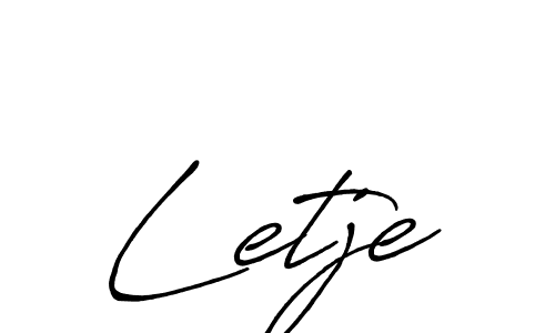 How to Draw Letje signature style? Antro_Vectra_Bolder is a latest design signature styles for name Letje. Letje signature style 7 images and pictures png