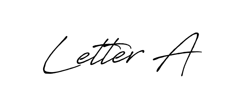 Letter A stylish signature style. Best Handwritten Sign (Antro_Vectra_Bolder) for my name. Handwritten Signature Collection Ideas for my name Letter A. Letter A signature style 7 images and pictures png