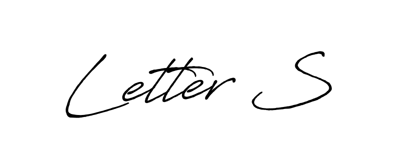 How to Draw Letter S signature style? Antro_Vectra_Bolder is a latest design signature styles for name Letter S. Letter S signature style 7 images and pictures png