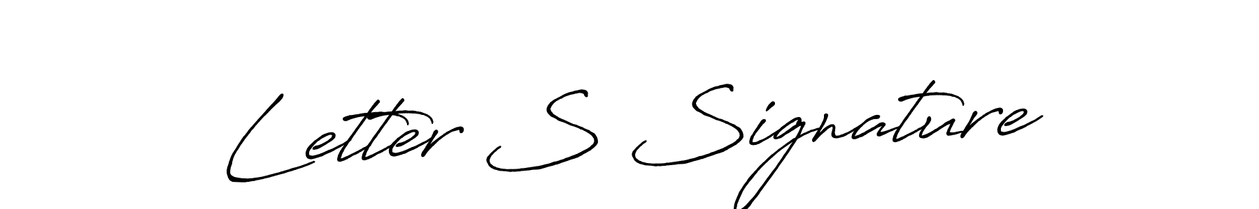 Also You can easily find your signature by using the search form. We will create Letter S Signature name handwritten signature images for you free of cost using Antro_Vectra_Bolder sign style. Letter S Signature signature style 7 images and pictures png
