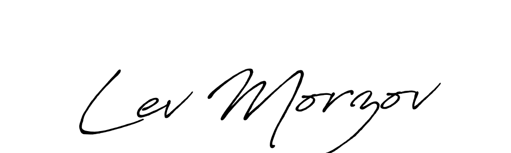 Once you've used our free online signature maker to create your best signature Antro_Vectra_Bolder style, it's time to enjoy all of the benefits that Lev Morzov name signing documents. Lev Morzov signature style 7 images and pictures png