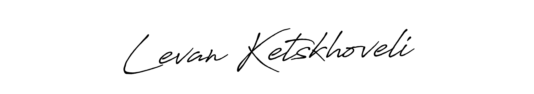 Antro_Vectra_Bolder is a professional signature style that is perfect for those who want to add a touch of class to their signature. It is also a great choice for those who want to make their signature more unique. Get Levan Ketskhoveli name to fancy signature for free. Levan Ketskhoveli signature style 7 images and pictures png