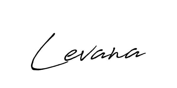 How to make Levana signature? Antro_Vectra_Bolder is a professional autograph style. Create handwritten signature for Levana name. Levana signature style 7 images and pictures png