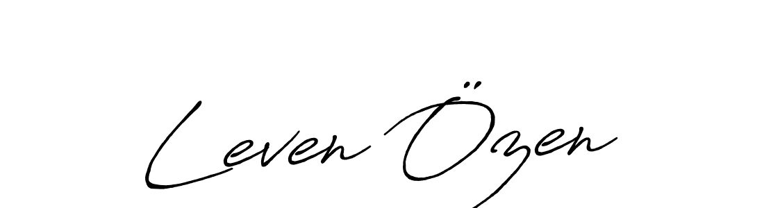 The best way (Antro_Vectra_Bolder) to make a short signature is to pick only two or three words in your name. The name Leven Özen include a total of six letters. For converting this name. Leven Özen signature style 7 images and pictures png
