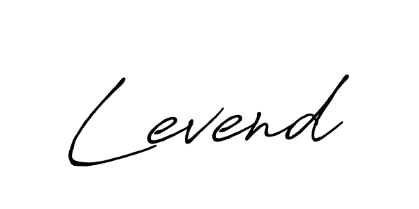 Use a signature maker to create a handwritten signature online. With this signature software, you can design (Antro_Vectra_Bolder) your own signature for name Levend. Levend signature style 7 images and pictures png