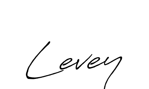 Create a beautiful signature design for name Levey. With this signature (Antro_Vectra_Bolder) fonts, you can make a handwritten signature for free. Levey signature style 7 images and pictures png