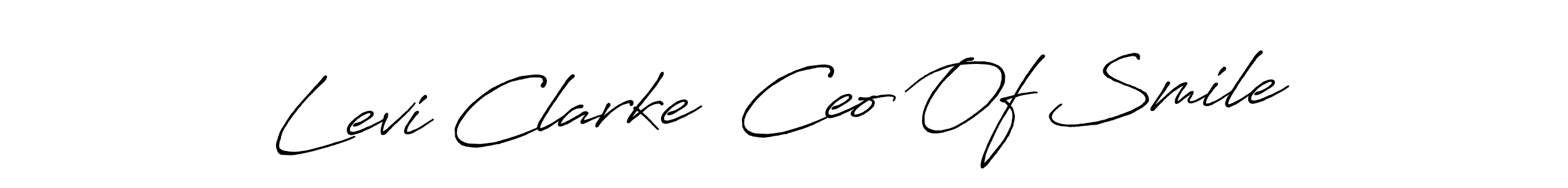 Levi Clarke  Ceo Of Smile stylish signature style. Best Handwritten Sign (Antro_Vectra_Bolder) for my name. Handwritten Signature Collection Ideas for my name Levi Clarke  Ceo Of Smile. Levi Clarke  Ceo Of Smile signature style 7 images and pictures png