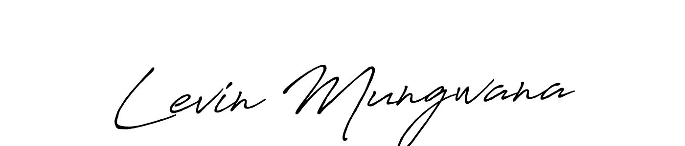 How to make Levin Mungwana signature? Antro_Vectra_Bolder is a professional autograph style. Create handwritten signature for Levin Mungwana name. Levin Mungwana signature style 7 images and pictures png