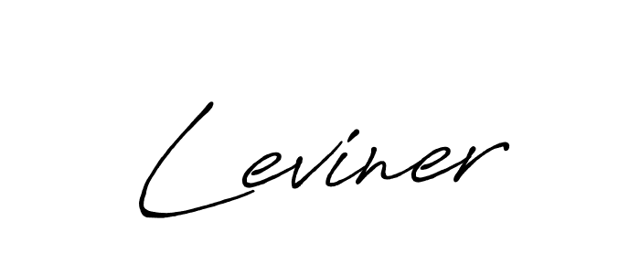 How to make Leviner signature? Antro_Vectra_Bolder is a professional autograph style. Create handwritten signature for Leviner name. Leviner signature style 7 images and pictures png