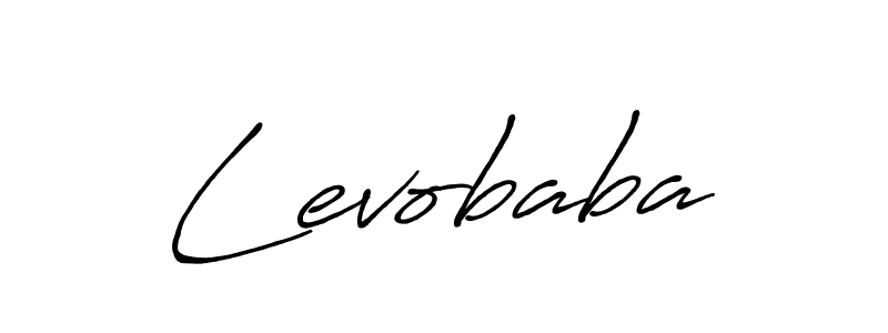 Antro_Vectra_Bolder is a professional signature style that is perfect for those who want to add a touch of class to their signature. It is also a great choice for those who want to make their signature more unique. Get Levobaba name to fancy signature for free. Levobaba signature style 7 images and pictures png