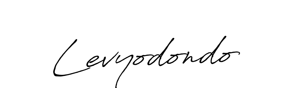 Levyodondo stylish signature style. Best Handwritten Sign (Antro_Vectra_Bolder) for my name. Handwritten Signature Collection Ideas for my name Levyodondo. Levyodondo signature style 7 images and pictures png