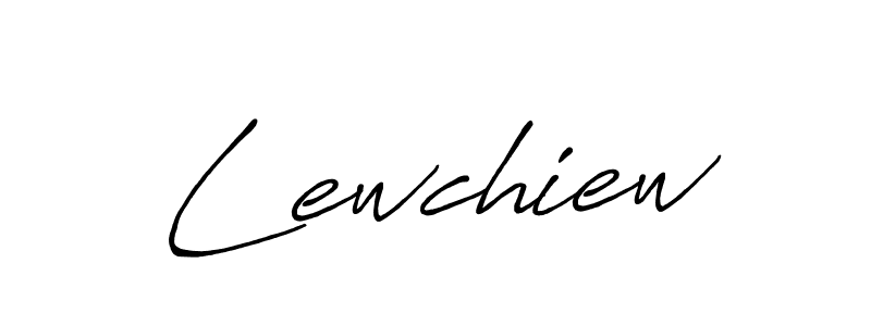 Use a signature maker to create a handwritten signature online. With this signature software, you can design (Antro_Vectra_Bolder) your own signature for name Lewchiew. Lewchiew signature style 7 images and pictures png