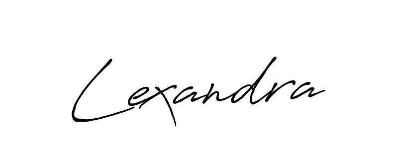 The best way (Antro_Vectra_Bolder) to make a short signature is to pick only two or three words in your name. The name Lexandra include a total of six letters. For converting this name. Lexandra signature style 7 images and pictures png