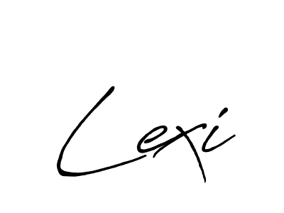 How to make Lexi name signature. Use Antro_Vectra_Bolder style for creating short signs online. This is the latest handwritten sign. Lexi signature style 7 images and pictures png