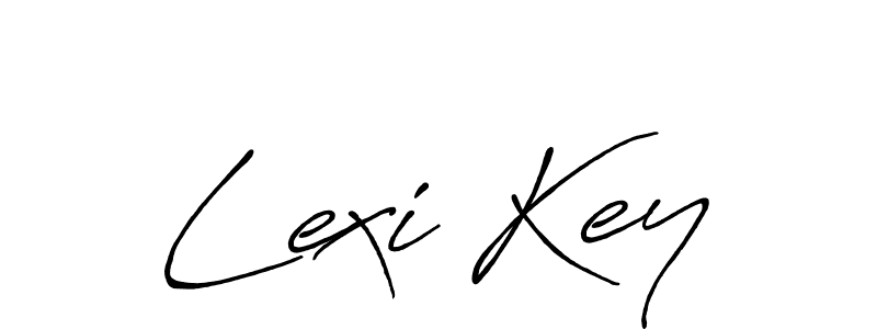 Also we have Lexi Key name is the best signature style. Create professional handwritten signature collection using Antro_Vectra_Bolder autograph style. Lexi Key signature style 7 images and pictures png