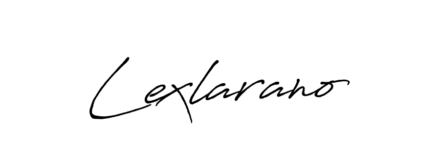 You should practise on your own different ways (Antro_Vectra_Bolder) to write your name (Lexlarano) in signature. don't let someone else do it for you. Lexlarano signature style 7 images and pictures png