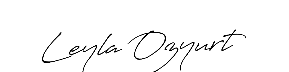 The best way (Antro_Vectra_Bolder) to make a short signature is to pick only two or three words in your name. The name Leyla Ozyurt include a total of six letters. For converting this name. Leyla Ozyurt signature style 7 images and pictures png