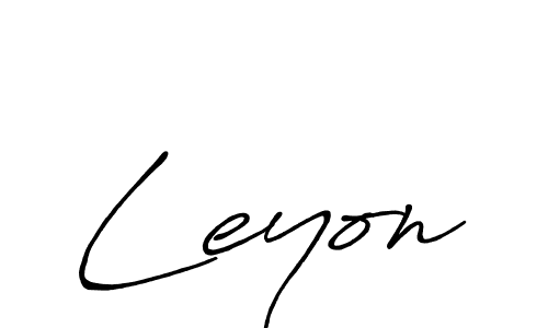 Make a beautiful signature design for name Leyon. Use this online signature maker to create a handwritten signature for free. Leyon signature style 7 images and pictures png