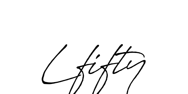 Once you've used our free online signature maker to create your best signature Antro_Vectra_Bolder style, it's time to enjoy all of the benefits that Lfifty name signing documents. Lfifty signature style 7 images and pictures png