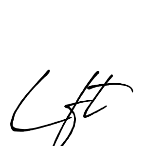 Similarly Antro_Vectra_Bolder is the best handwritten signature design. Signature creator online .You can use it as an online autograph creator for name Lft. Lft signature style 7 images and pictures png