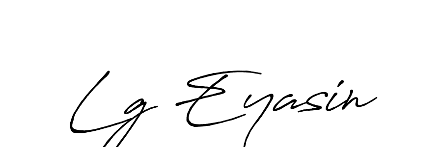 You can use this online signature creator to create a handwritten signature for the name Lg Eyasin. This is the best online autograph maker. Lg Eyasin signature style 7 images and pictures png